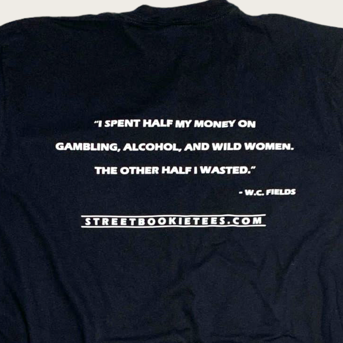 I spent half my money on alcohol, gambling, and wild women. The other half I wasted.