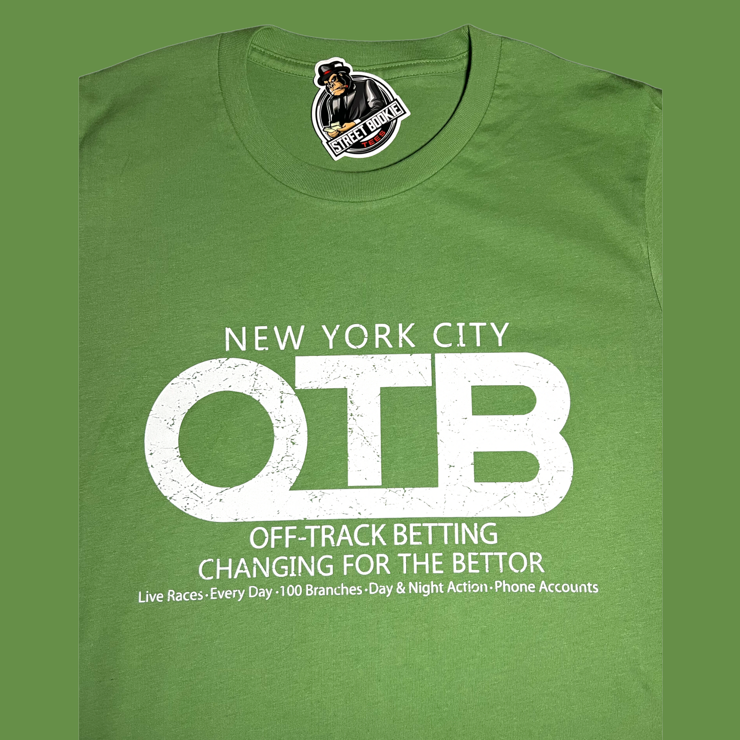 New York OTB, throw back tshirt 